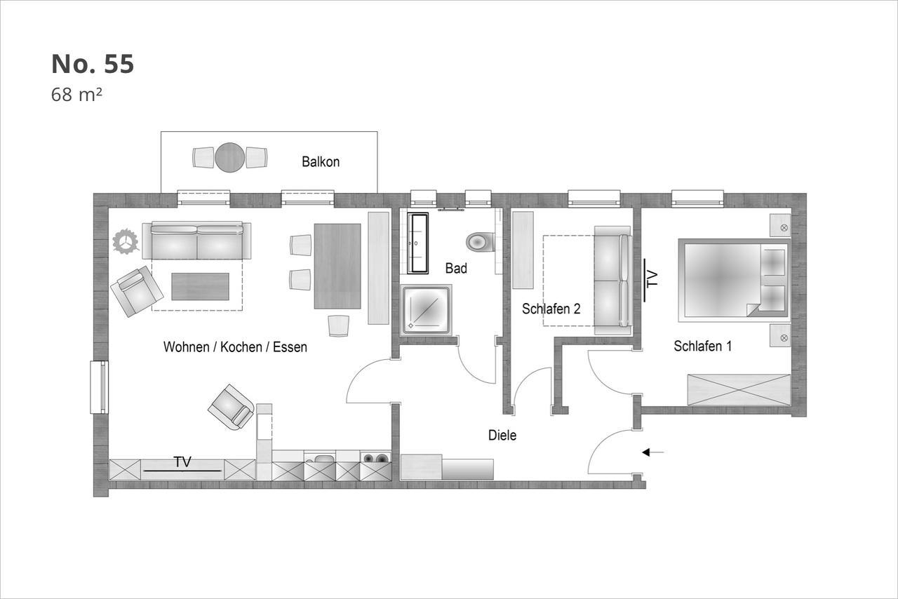 Apartmán Min Huesung By Rujana Binz Exteriér fotografie