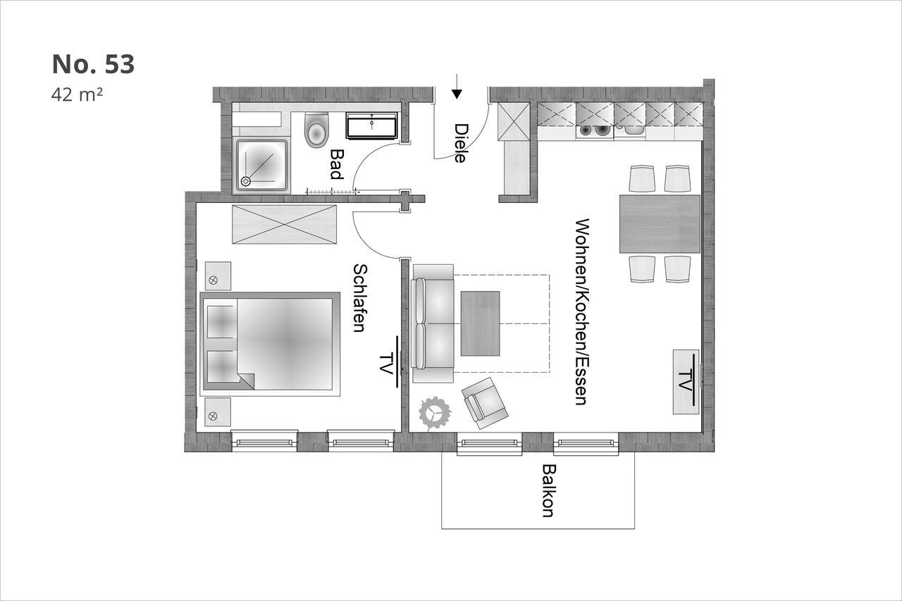 Apartmán Min Huesung By Rujana Binz Exteriér fotografie