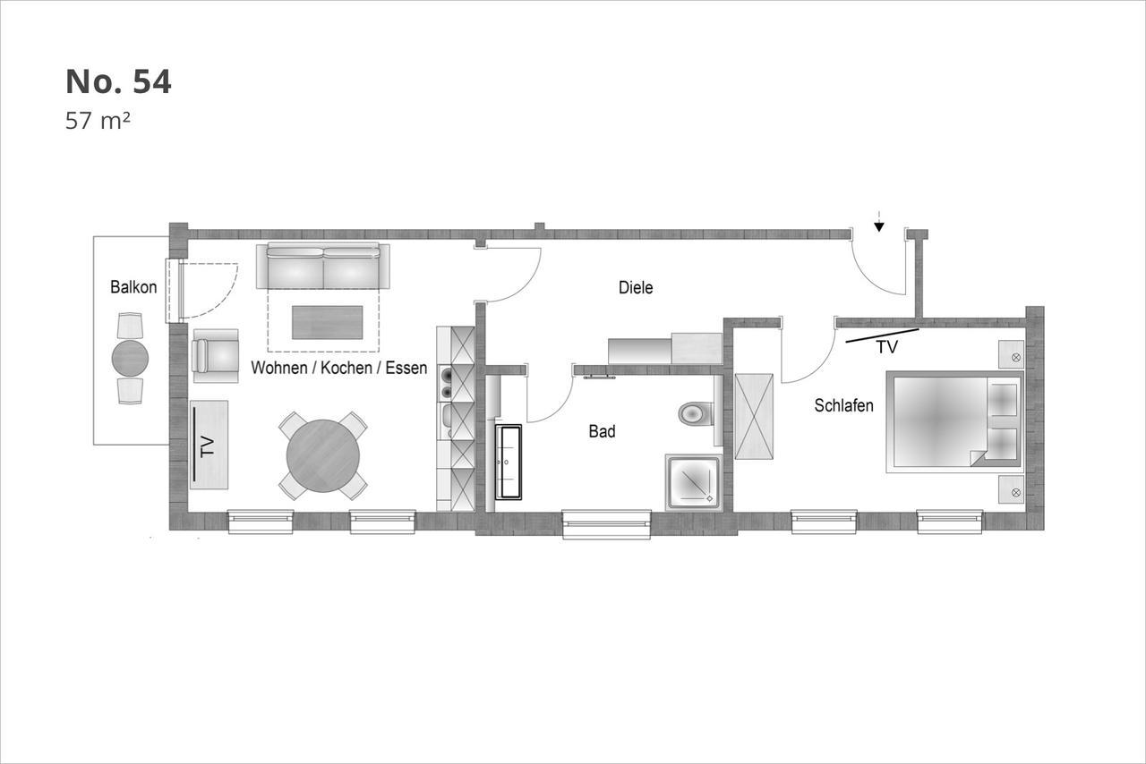 Apartmán Min Huesung By Rujana Binz Exteriér fotografie