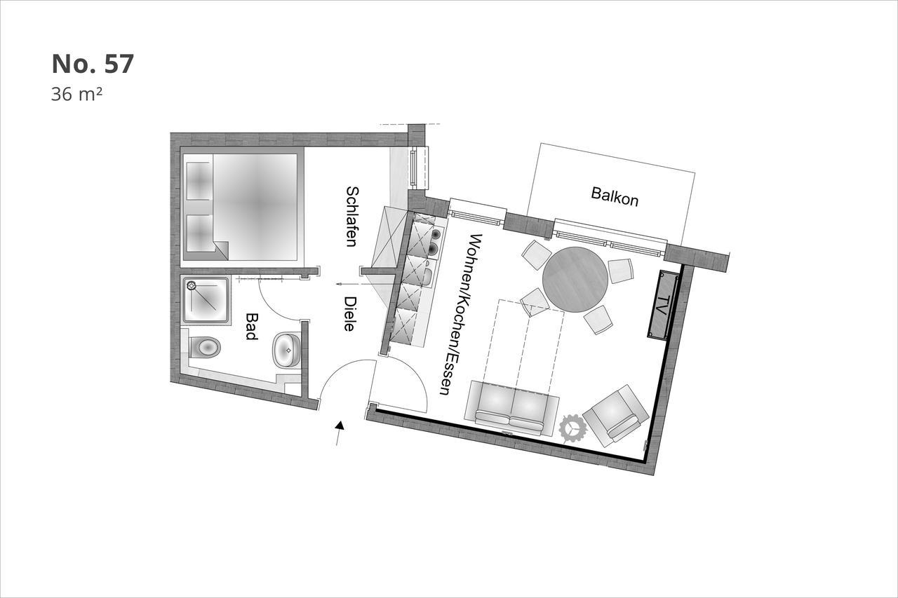 Apartmán Min Huesung By Rujana Binz Exteriér fotografie