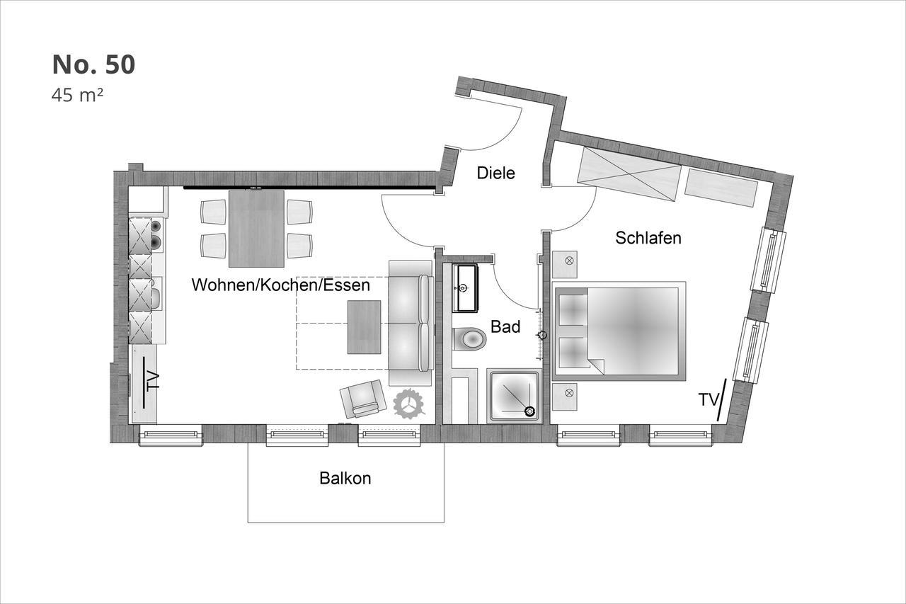 Apartmán Min Huesung By Rujana Binz Exteriér fotografie